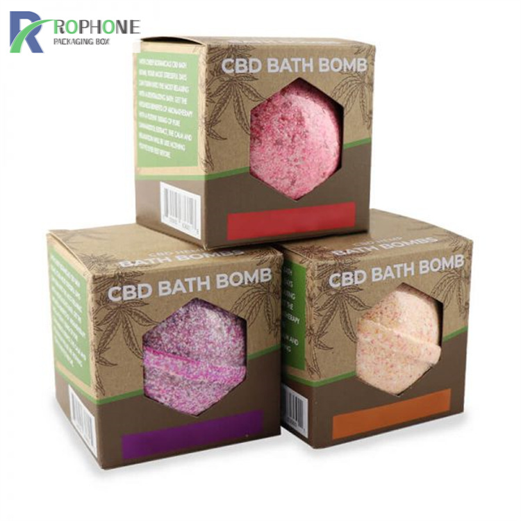 caixas de bombas de banho personalizadas