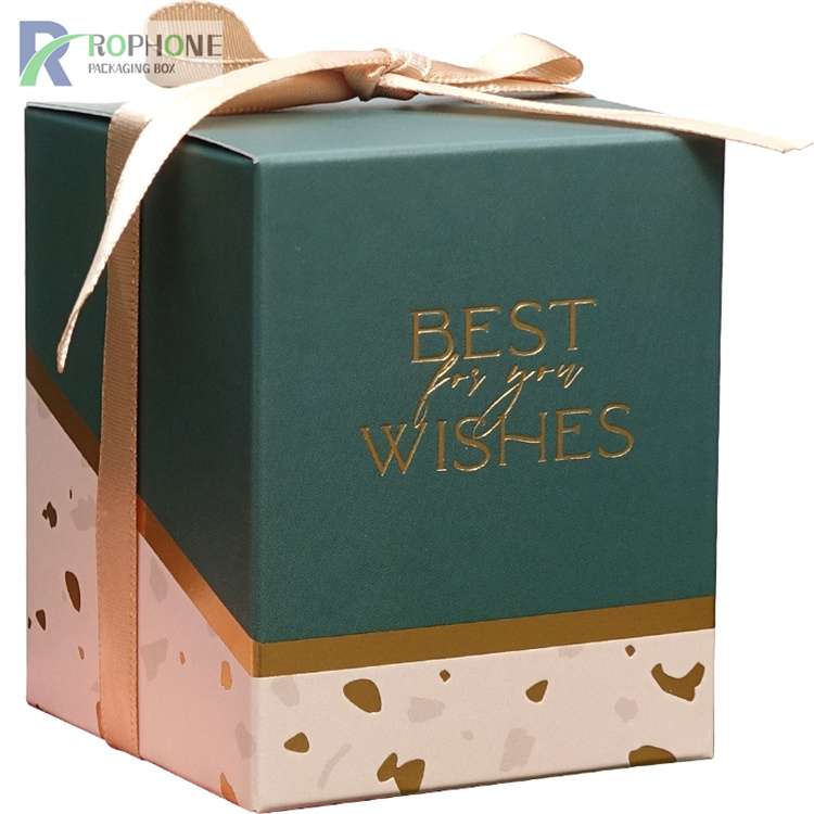 Candle packaging box