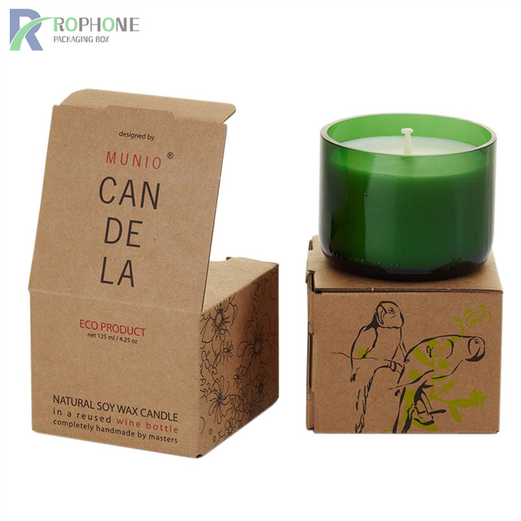 caixas de velas kraft